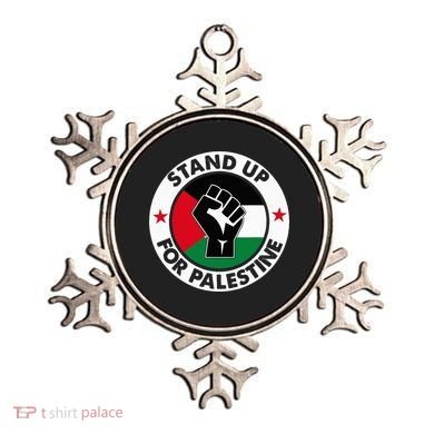 Free Palestine Stand up For Palestine Ornament