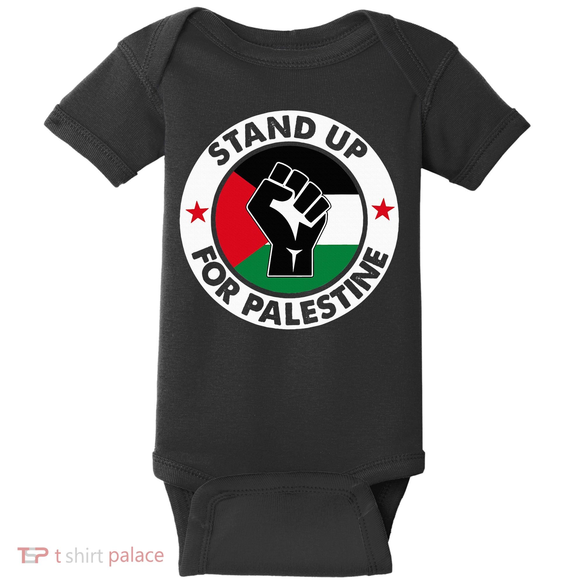 Free Palestine Stand up For Palestine Baby Bodysuit