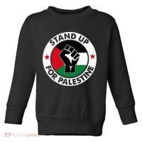 Free Palestine Stand up For Palestine Toddler Sweatshirt thumb 0