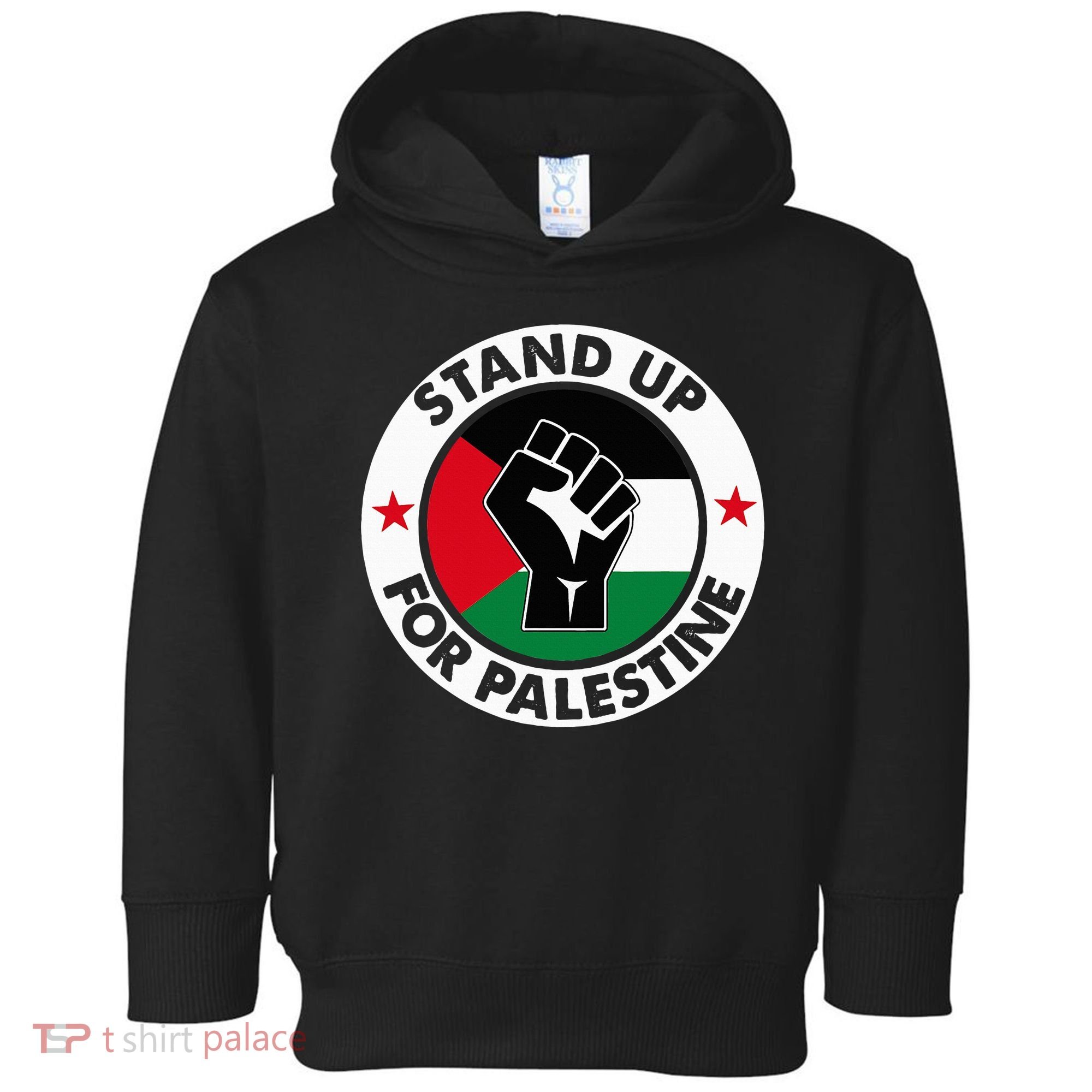 Free Palestine Stand up For Palestine Toddler Hoodie