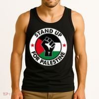 Free Palestine Stand up For Palestine Tank Top thumb 3