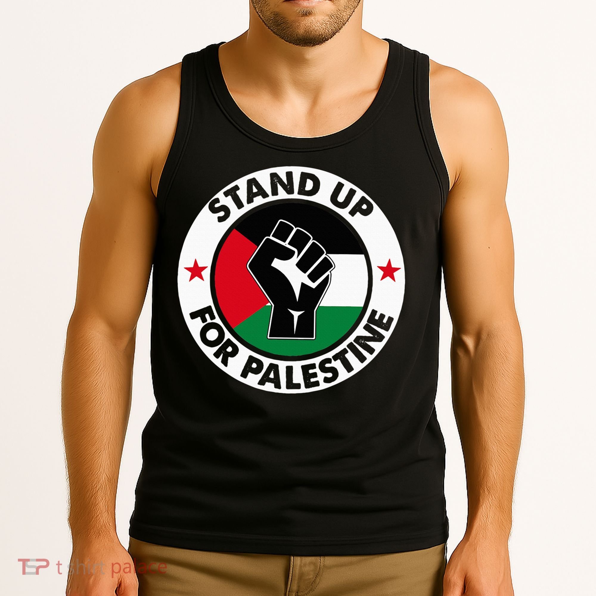 Free Palestine Stand up For Palestine Tank Top