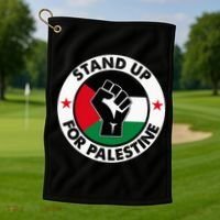 Free Palestine Stand up For Palestine Golf Towel thumb 1