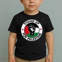 Free Palestine Stand up For Palestine Toddler T-Shirt thumb 2