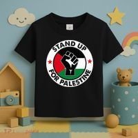 Free Palestine Stand up For Palestine Toddler T-Shirt thumb 3