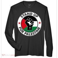 Free Palestine Stand up For Palestine Zone Performance Long-Sleeve T-Shirt thumb 0
