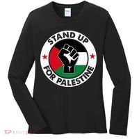 Free Palestine Stand up For Palestine Women's Long Sleeve Shirt thumb 0