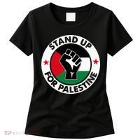 Free Palestine Stand up For Palestine Women's T-Shirt thumb 0