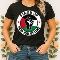 Free Palestine Stand up For Palestine Women's T-Shirt thumb 2