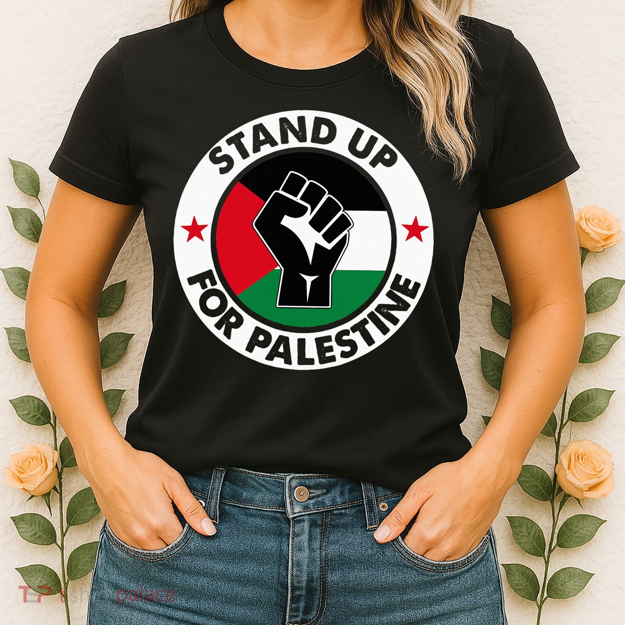 Free Palestine Stand up For Palestine Women's T-Shirt