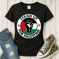 Free Palestine Stand up For Palestine Women's T-Shirt thumb 3