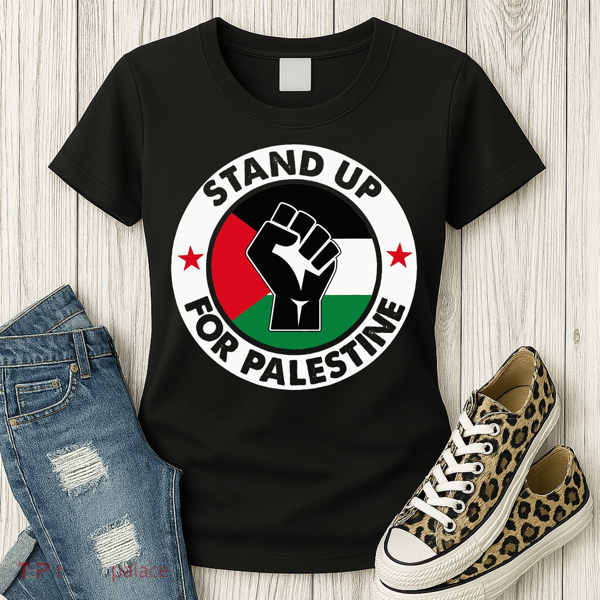 Free Palestine Stand up For Palestine Women's T-Shirt