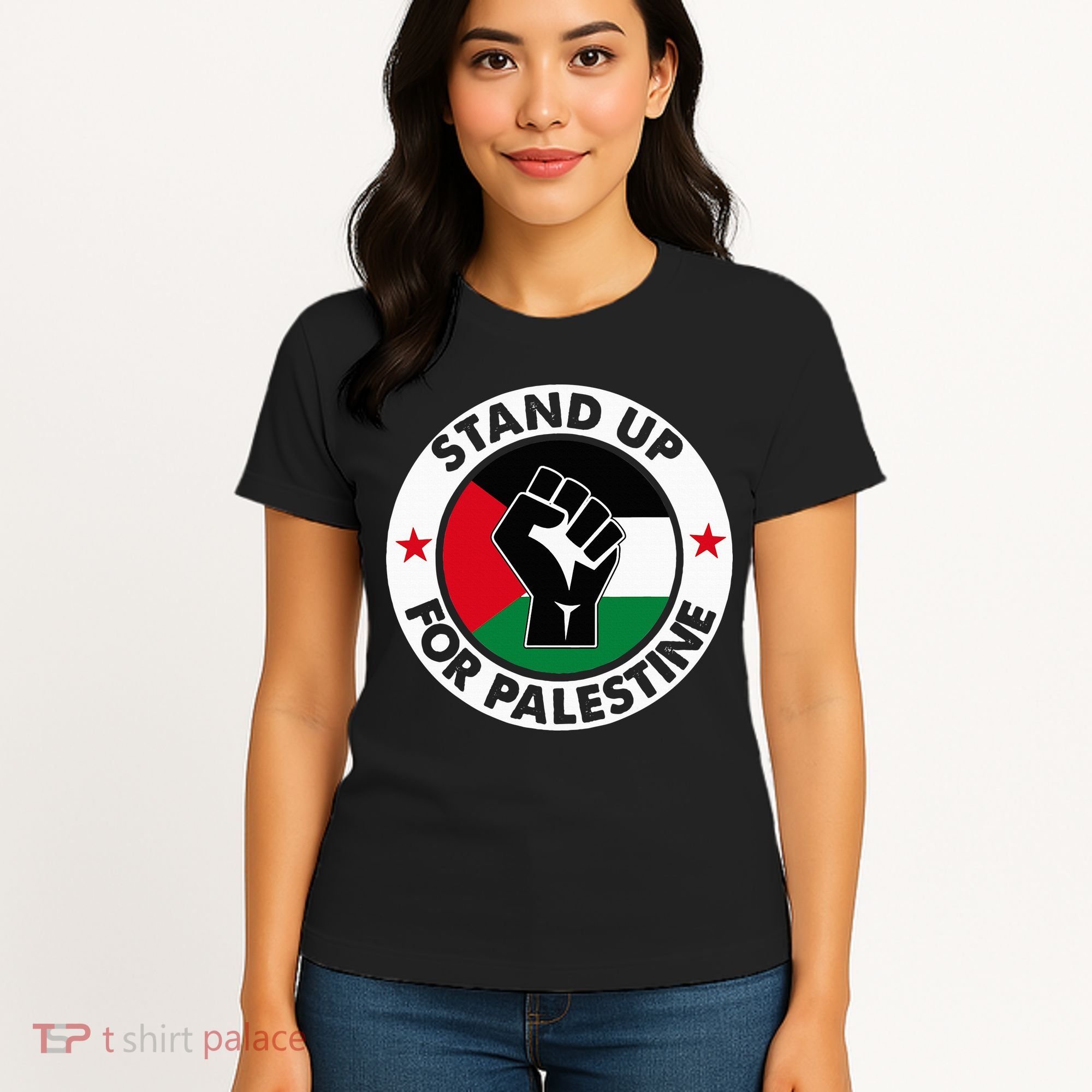 Free Palestine Stand up For Palestine Women's T-Shirt