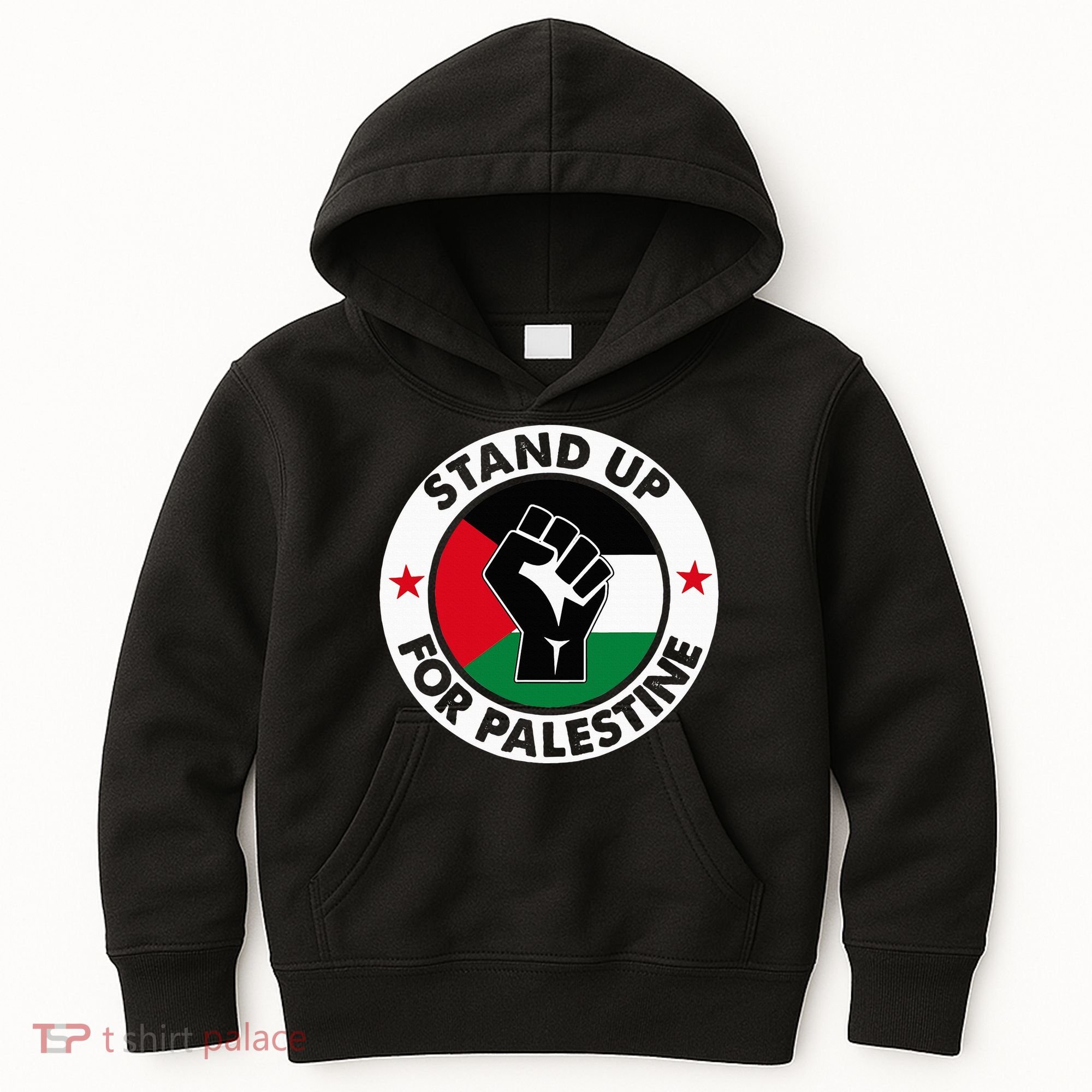 Free Palestine Stand up For Palestine Kids Hoodie