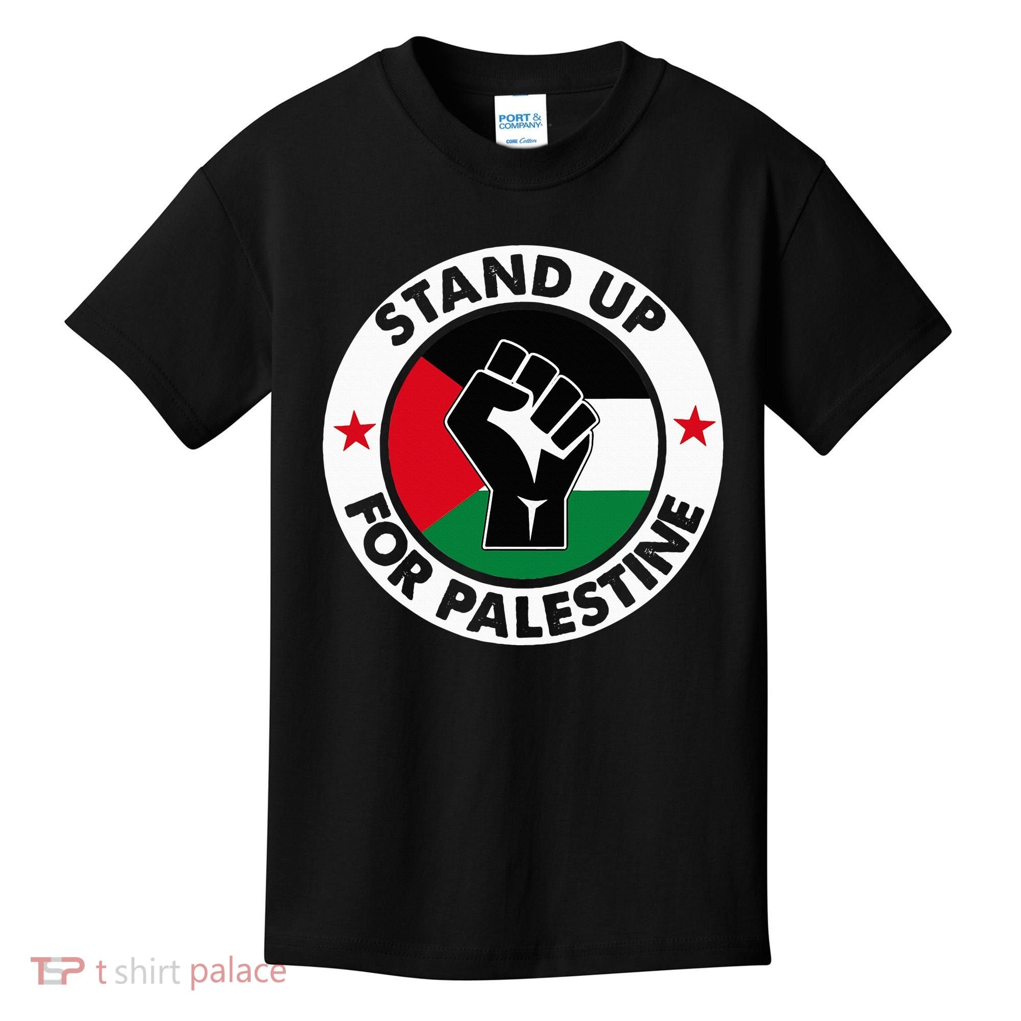 Free Palestine Stand up For Palestine Kids T-Shirt
