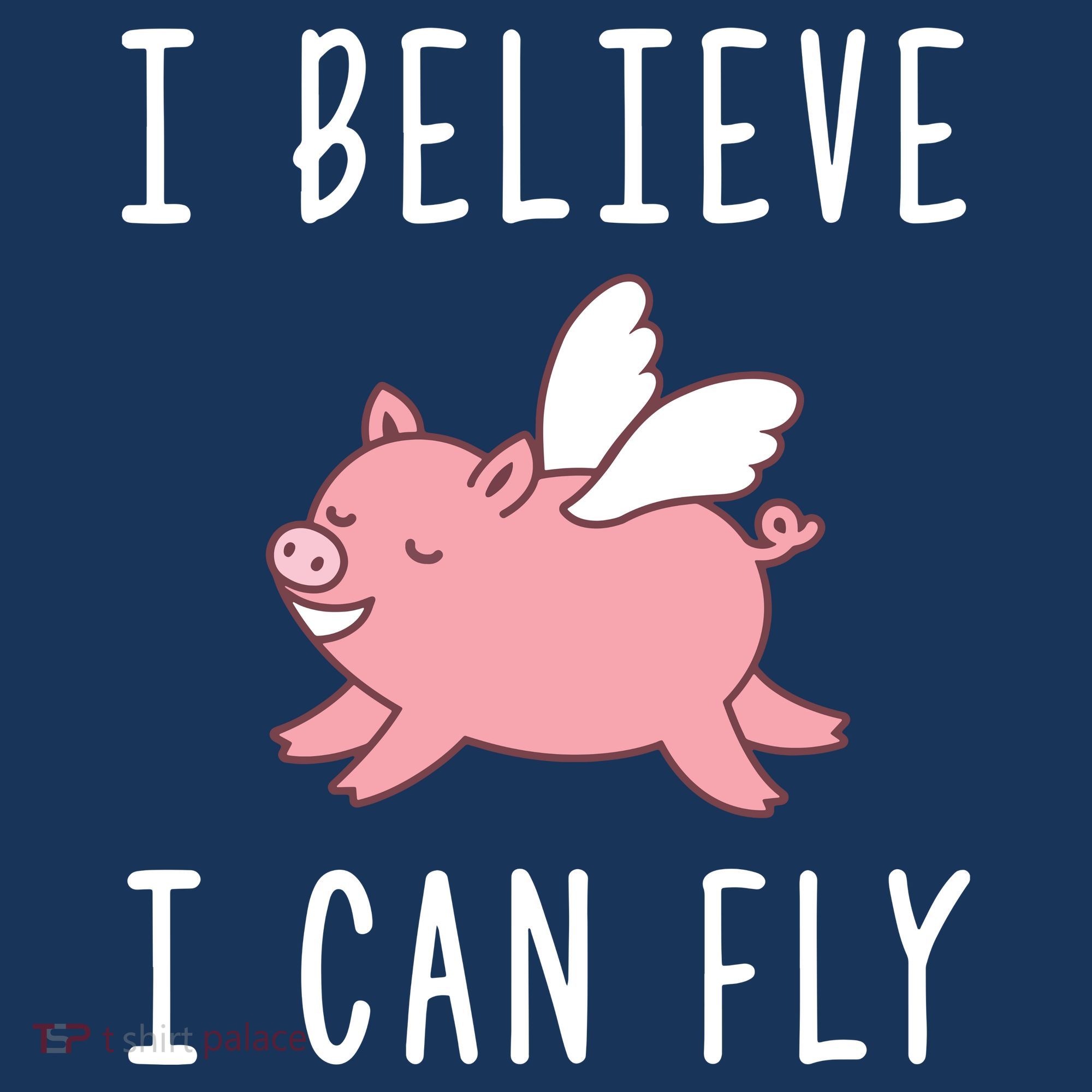 Flying Pig Shirts When Pigs Fly I Believe I Can Fly Mousepad