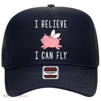 Flying Pig Shirts When Pigs Fly I Believe I Can Fly Hat thumb 0