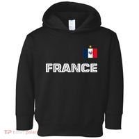 France Pride Soccer Team Flag Toddler Hoodie thumb 0