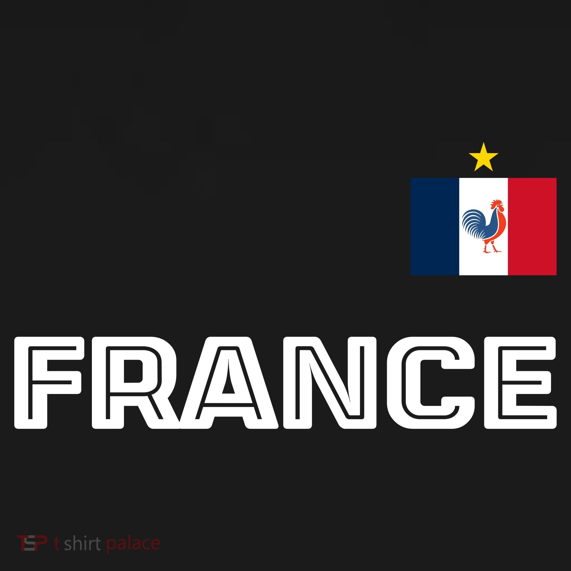 France Pride Soccer Team Flag Toddler Hoodie
