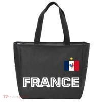 France Pride Soccer Team Flag Tote Bag thumb 0