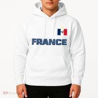 France Pride Soccer Team Flag Hoodie thumb 2