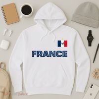 France Pride Soccer Team Flag Hoodie thumb 3
