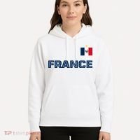 France Pride Soccer Team Flag Hoodie thumb 5