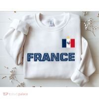 France Pride Soccer Team Flag Sweatshirt thumb 2
