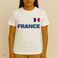 France Pride Soccer Team Flag T-Shirt thumb 4