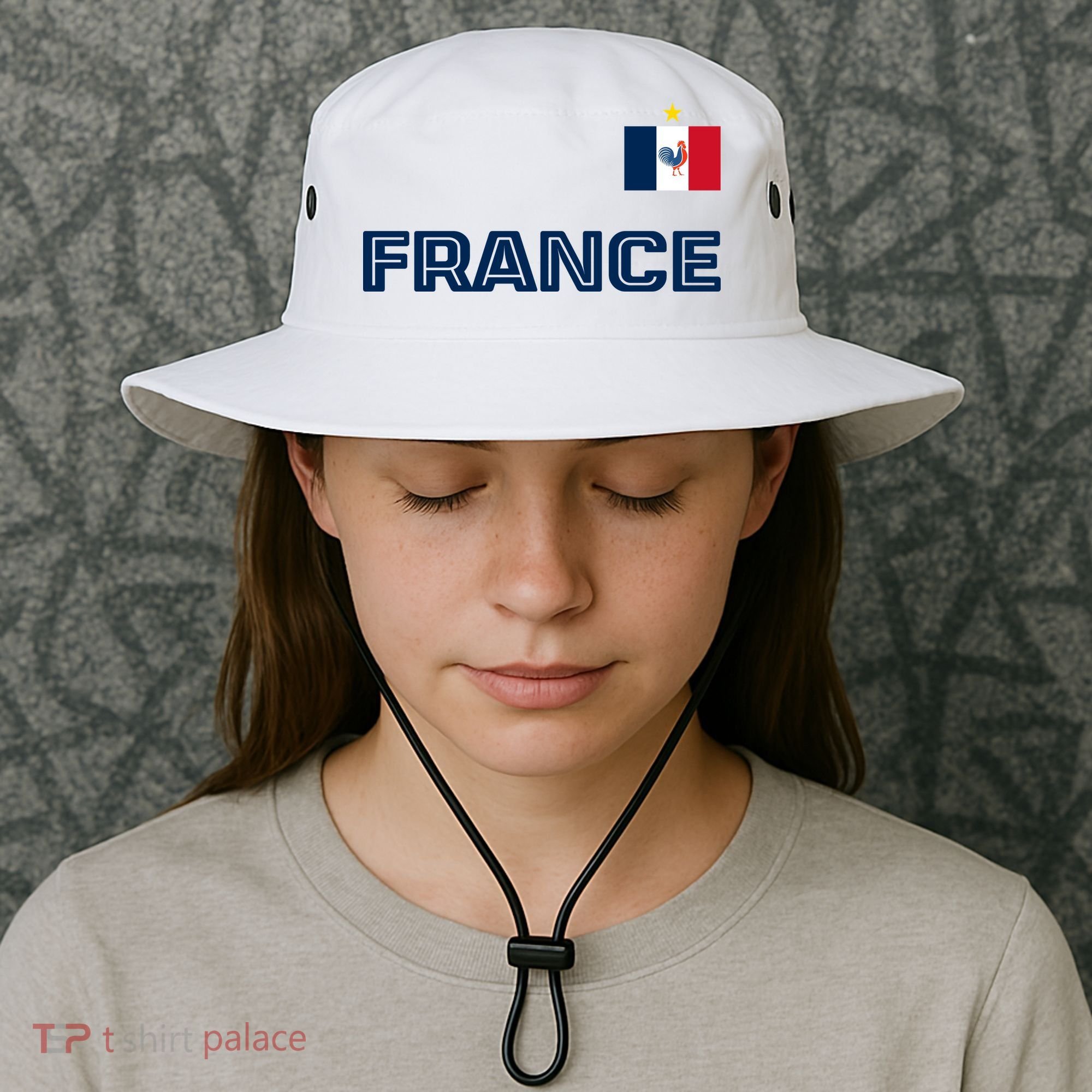 France Pride Soccer Team Flag Bucket Hat
