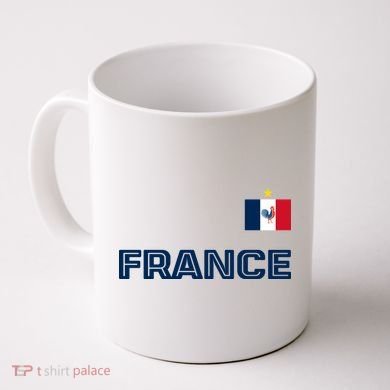 France Pride Soccer Team Flag Coffee Mug
