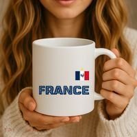 France Pride Soccer Team Flag Coffee Mug thumb 3