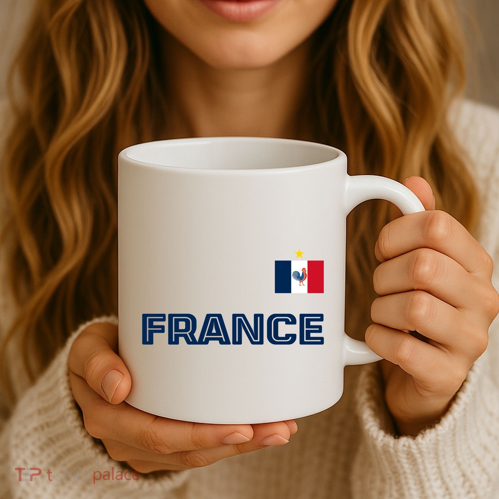 France Pride Soccer Team Flag Coffee Mug