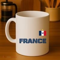 France Pride Soccer Team Flag Coffee Mug thumb 4