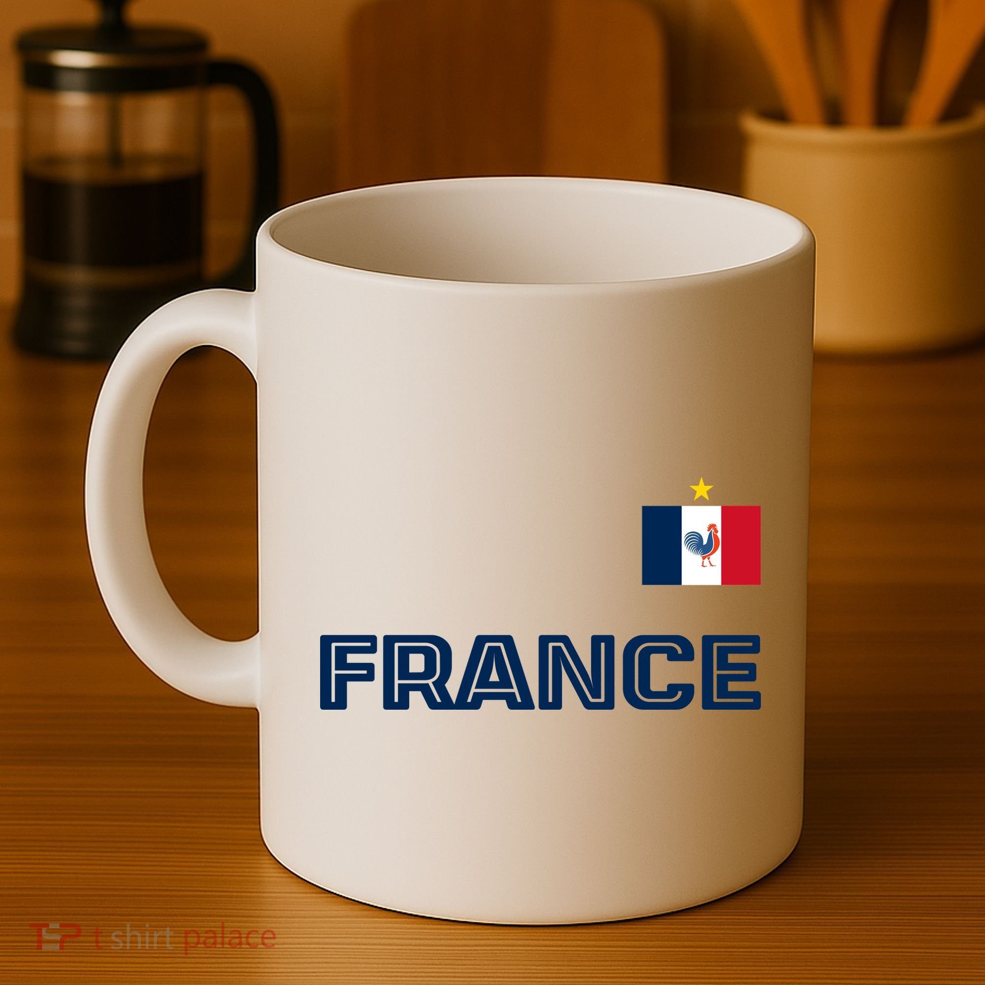 France Pride Soccer Team Flag Coffee Mug