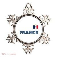 France Pride Soccer Team Flag Ornament thumb 0