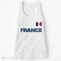 France Pride Soccer Team Flag Women's Tank Top thumb 0