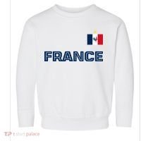 France Pride Soccer Team Flag Toddler Sweatshirt thumb 0