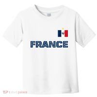 France Pride Soccer Team Flag Toddler T-Shirt thumb 0