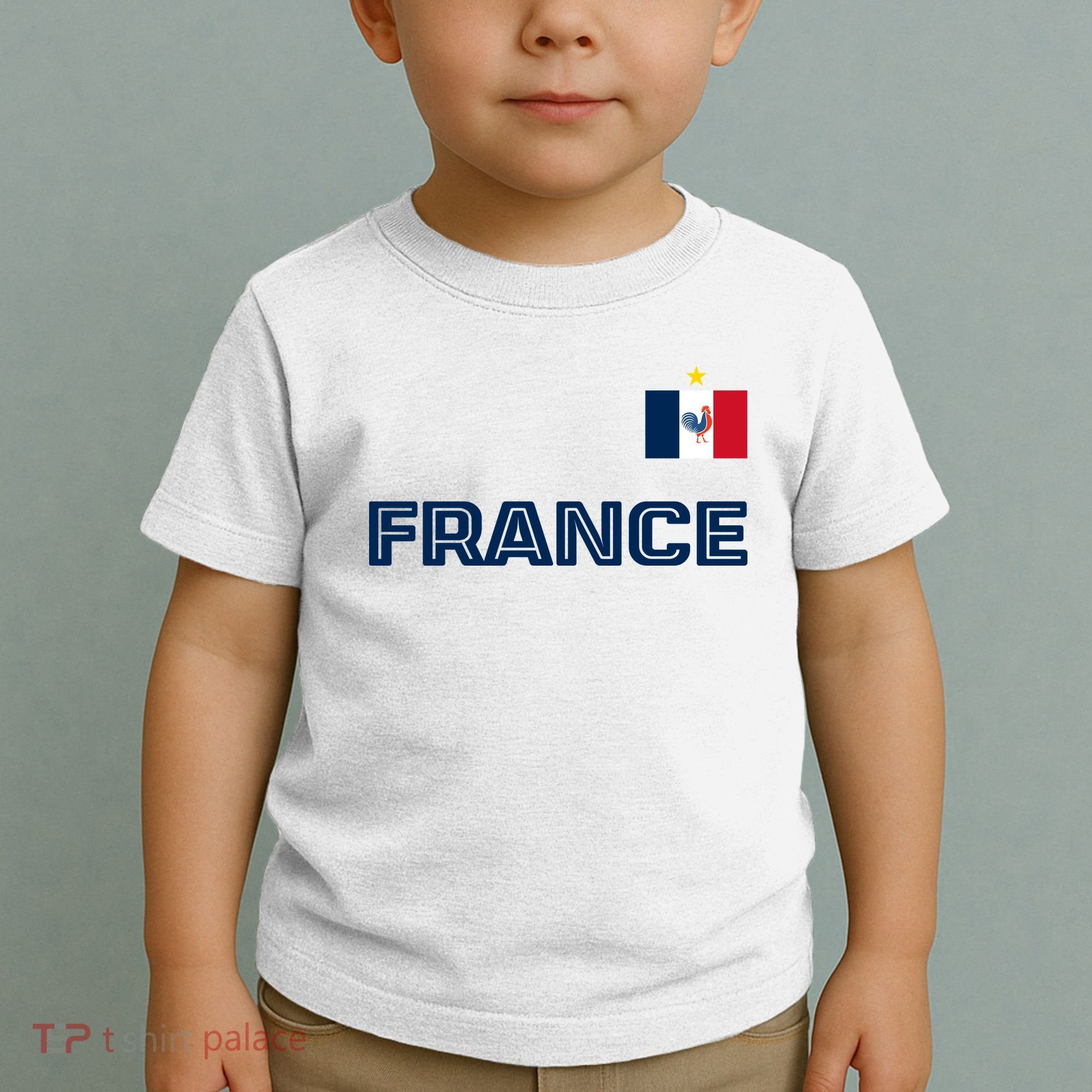 France Pride Soccer Team Flag Toddler T-Shirt
