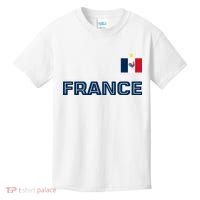 France Pride Soccer Team Flag Kids T-Shirt thumb 0