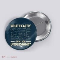 Funny Physicist Scienctist Nerd Geek Gift Physics Button thumb 0