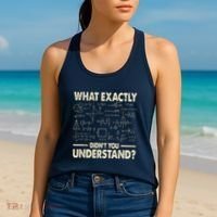 Funny Physicist Scienctist Nerd Geek Gift Physics Women's Tank Top thumb 2