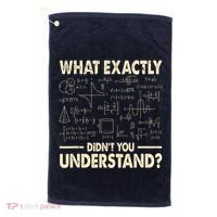 Funny Physicist Scienctist Nerd Geek Gift Physics Golf Towel thumb 0