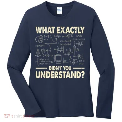 Funny Physicist Scienctist Nerd Geek Gift Physics Women's Long Sleeve Shirt