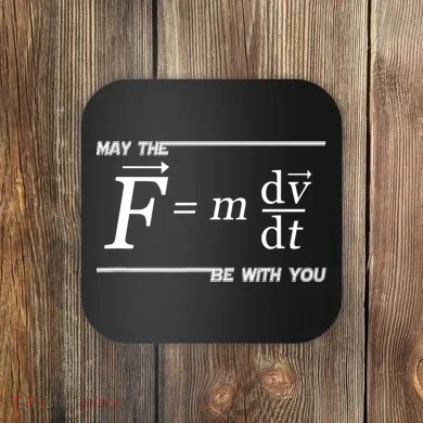 Funny Physics Science Coaster