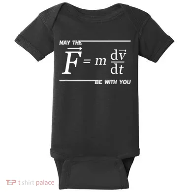 Funny Physics Science Baby Bodysuit