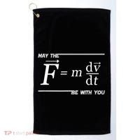 Funny Physics Science Golf Towel thumb 0
