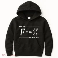 Funny Physics Science Kids Hoodie thumb 0