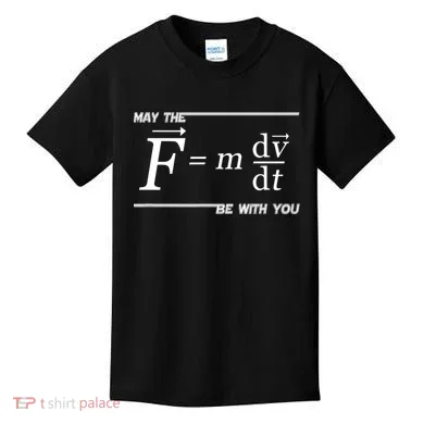 Funny Physics Science Kids T-Shirt